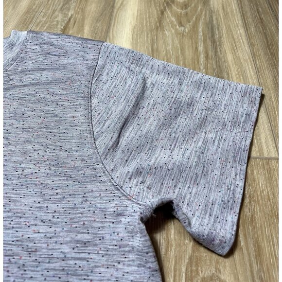 Lululemon Swiftly Tech Purple Relaxed Short Sleeve Shirt - Size 12 - Picture 6 of 16